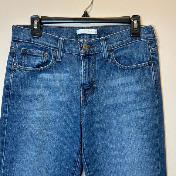 Levi's 515 Bootcut Jeans Womens 6M Medium Wash 30x31 Stretch Cowgirl Western - Picture 3 of 12
